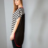striped tunic top- side