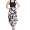 printed floral skirt- front