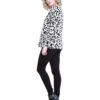 taupe leopard sweater- side