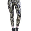 camouflage printed leggings- front