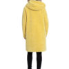 reversible yellow plaid coat- back