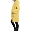 reversible yellow plaid coat- side