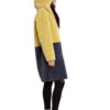 yellow and grey reversible jacket- side