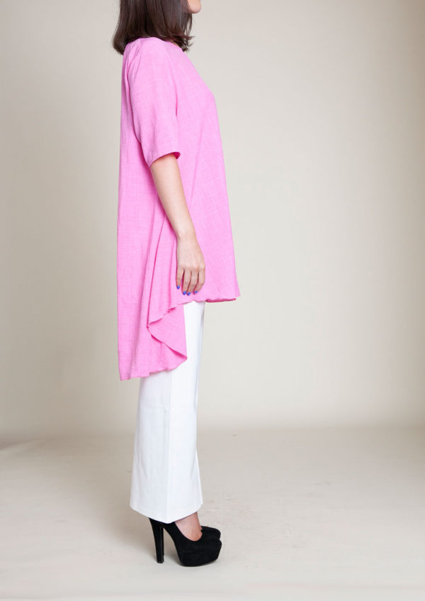 PINK TUNIC TOP- SIDE