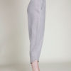 grey linen pants- side