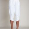white linen pants- front