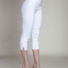white cropped pants- side