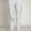 khaki cargo pants- front