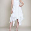 white lace dress- front