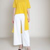 mustard yellow high low top- front