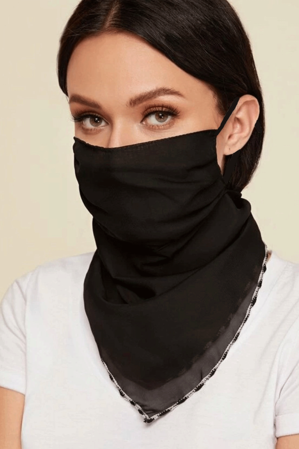 Scarf Fashion Face Mask – BARAMI