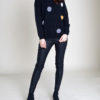 BLACK DOT SWEATER- FRONT
