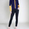 COLORBLOCK KNIT NAVY SWEATER- FRONT