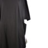 BLACK OVERSIZED SHIRT DRESS